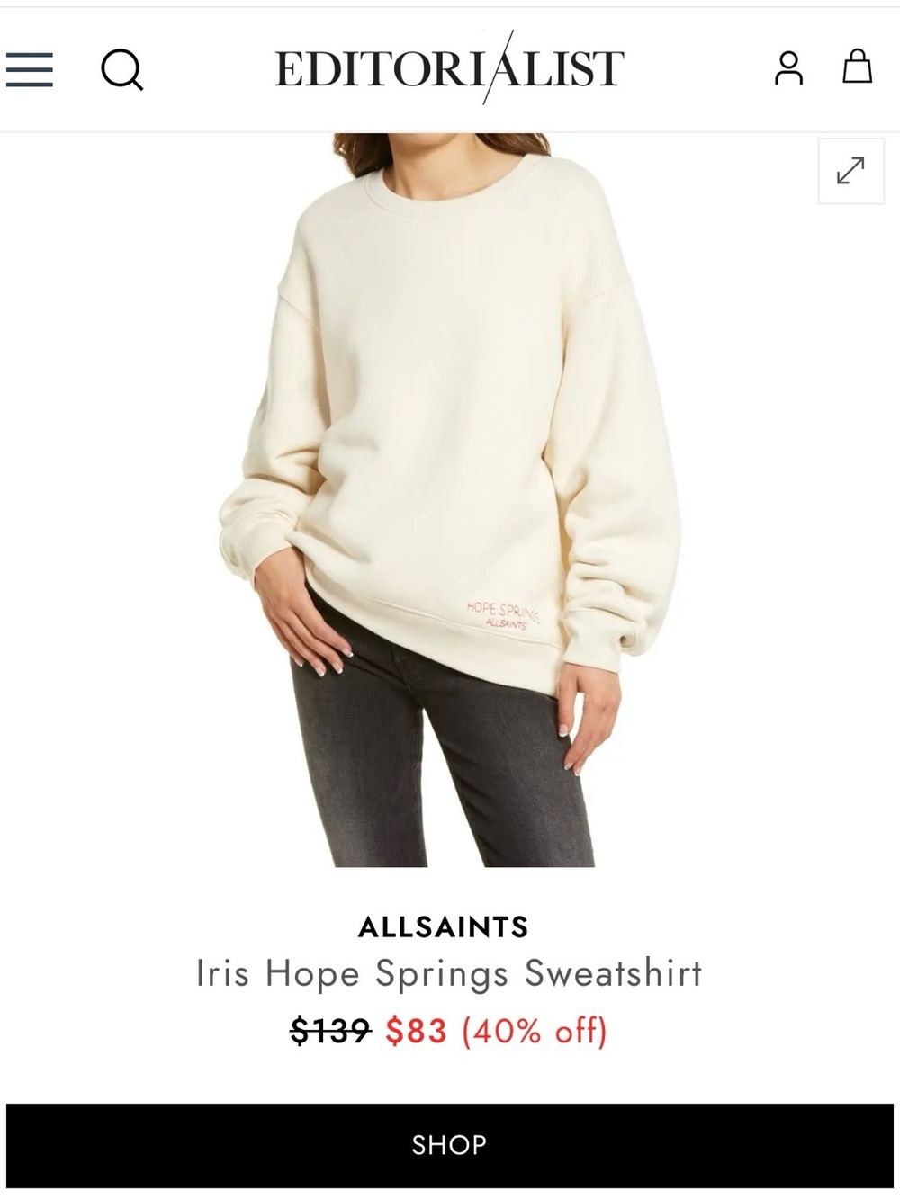 All saints jacket